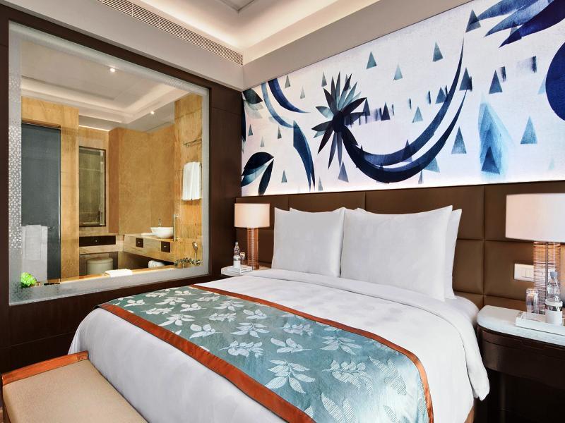 The Leela Ambience Convention Hotel Delhi Nueva Delhi Exterior foto Deluxe Room
